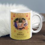 happy diwali mug