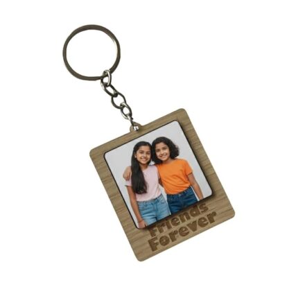 Wooden Engraved Friendship Theme keychain