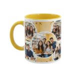 Customised 3 Tone Yellow Mug