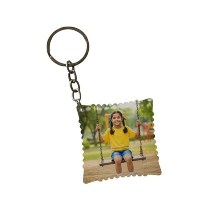 Customised Square Shape Acrylic Keychain