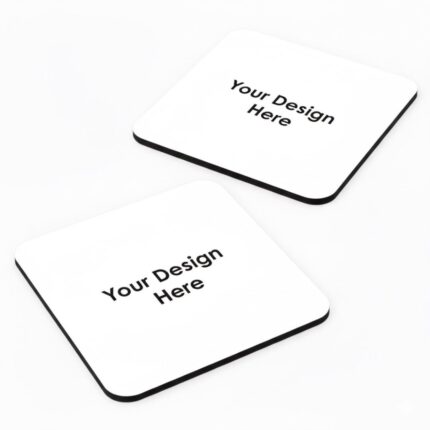 Personalised Coasters Set Of 2 Square (5)